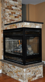 North Halton Heating Fireplace